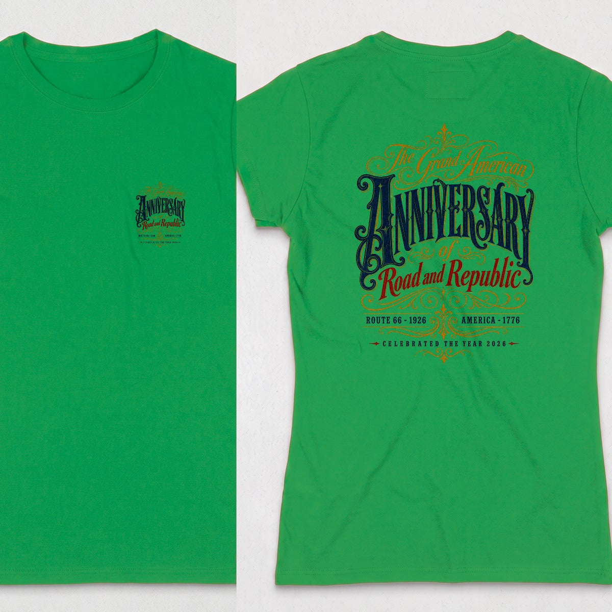 Irish Green | Front & Back