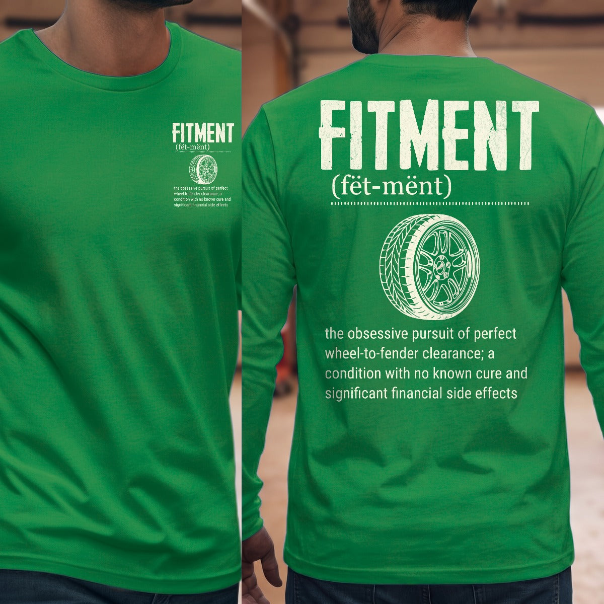 Irish Green | Front & Back