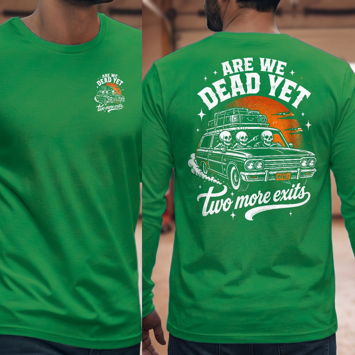 Irish Green | Front & Back
