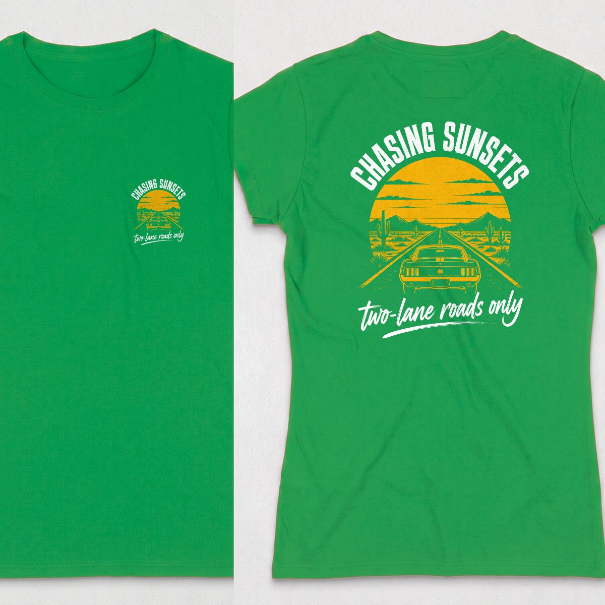 Irish Green | Front & Back