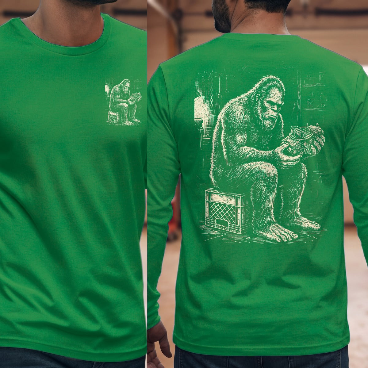 Irish Green | Front & Back
