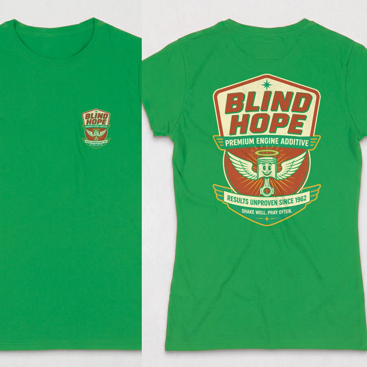 Irish Green | Front & Back