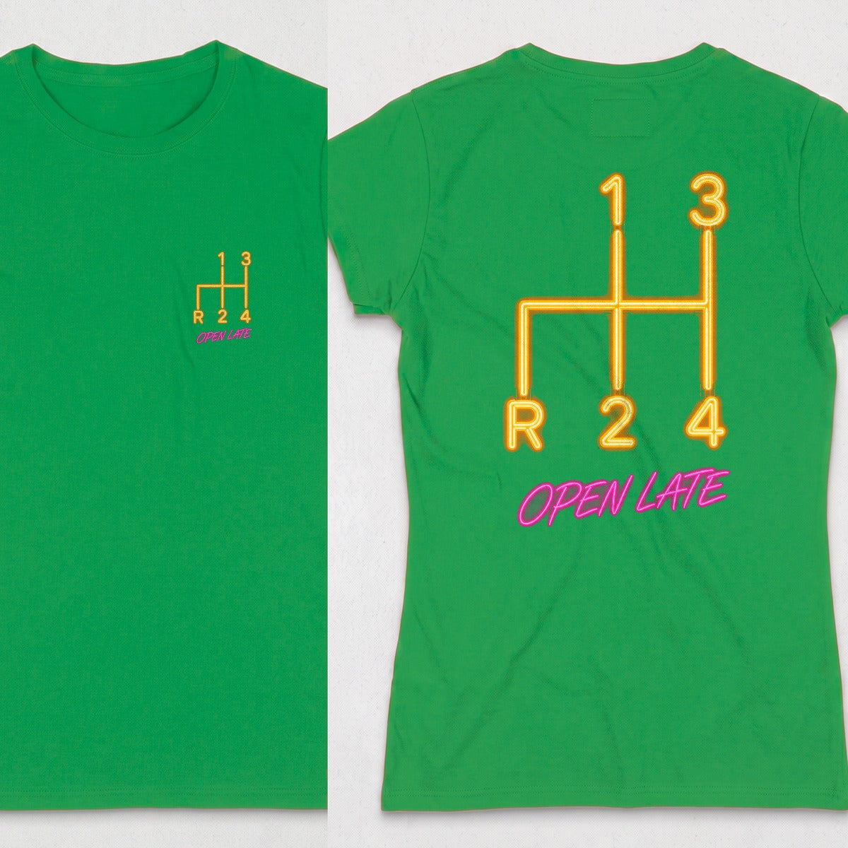 Irish Green | Front & Back