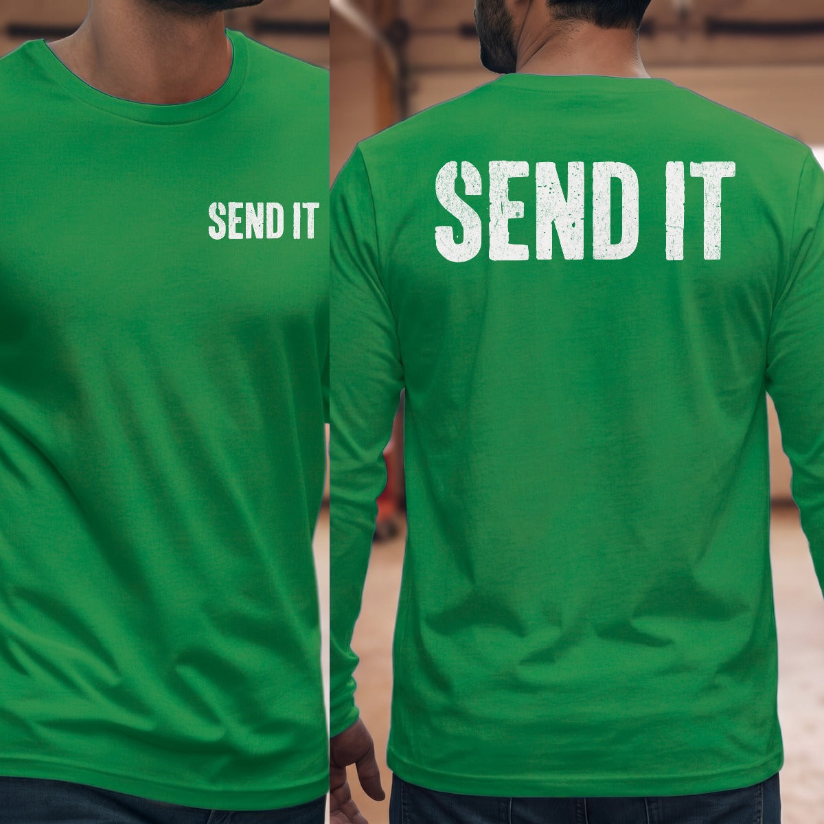 Irish Green | Front & Back
