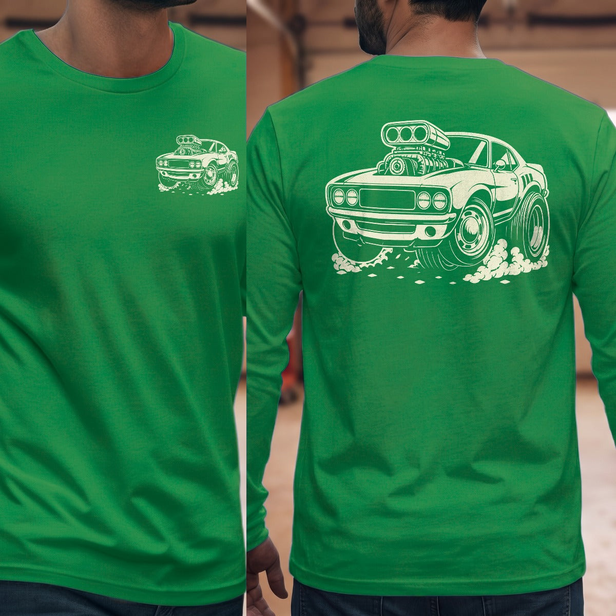 Irish Green | Front & Back