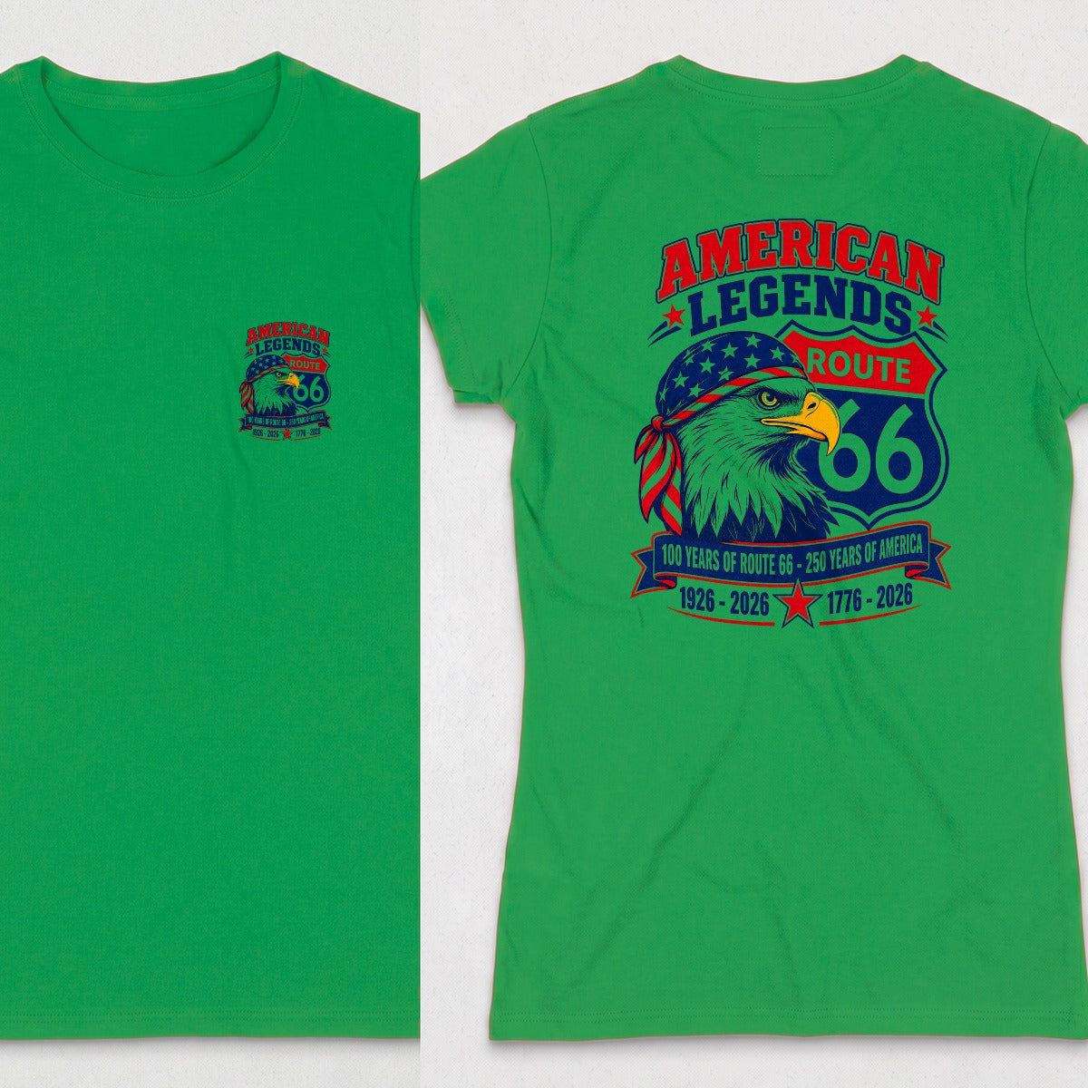 Irish Green | Front & Back