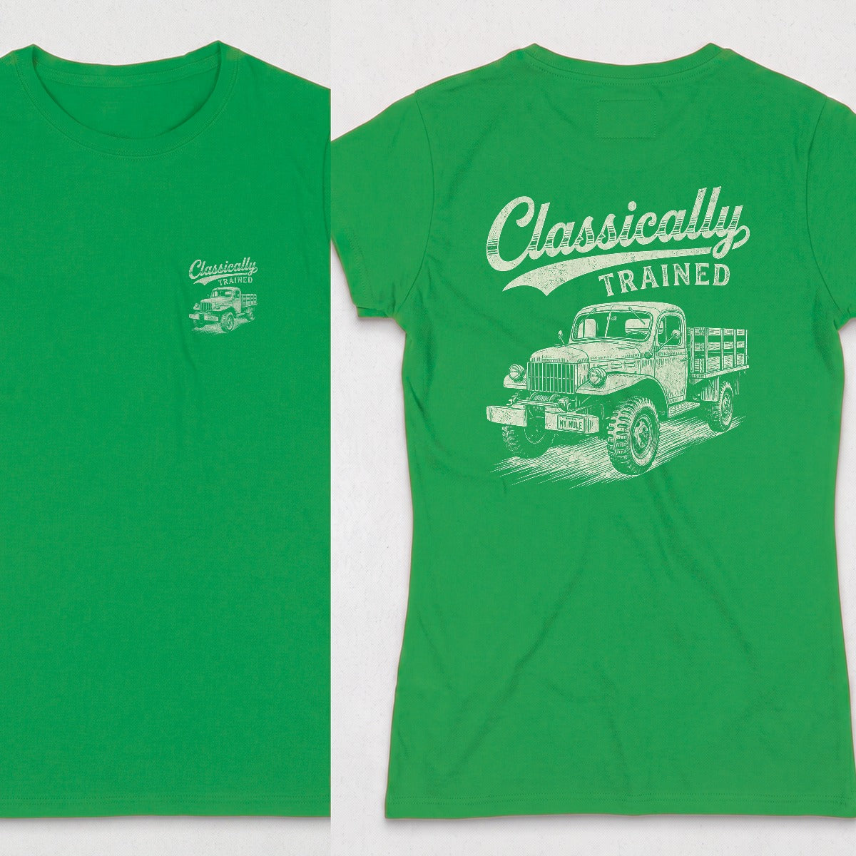 Irish Green | Front & Back
