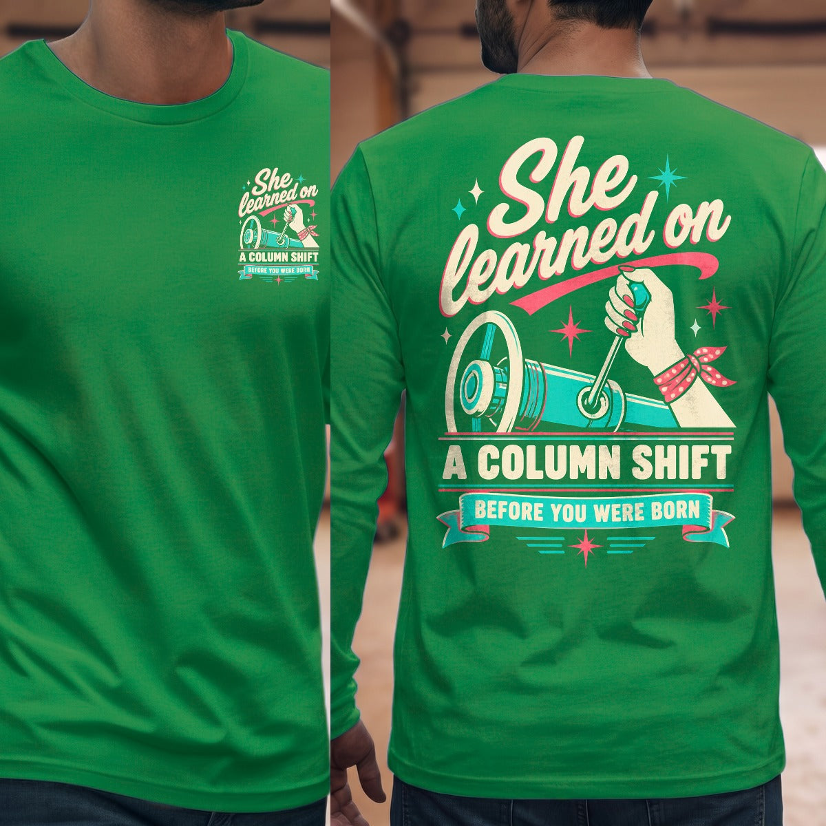 Irish Green | Front & Back