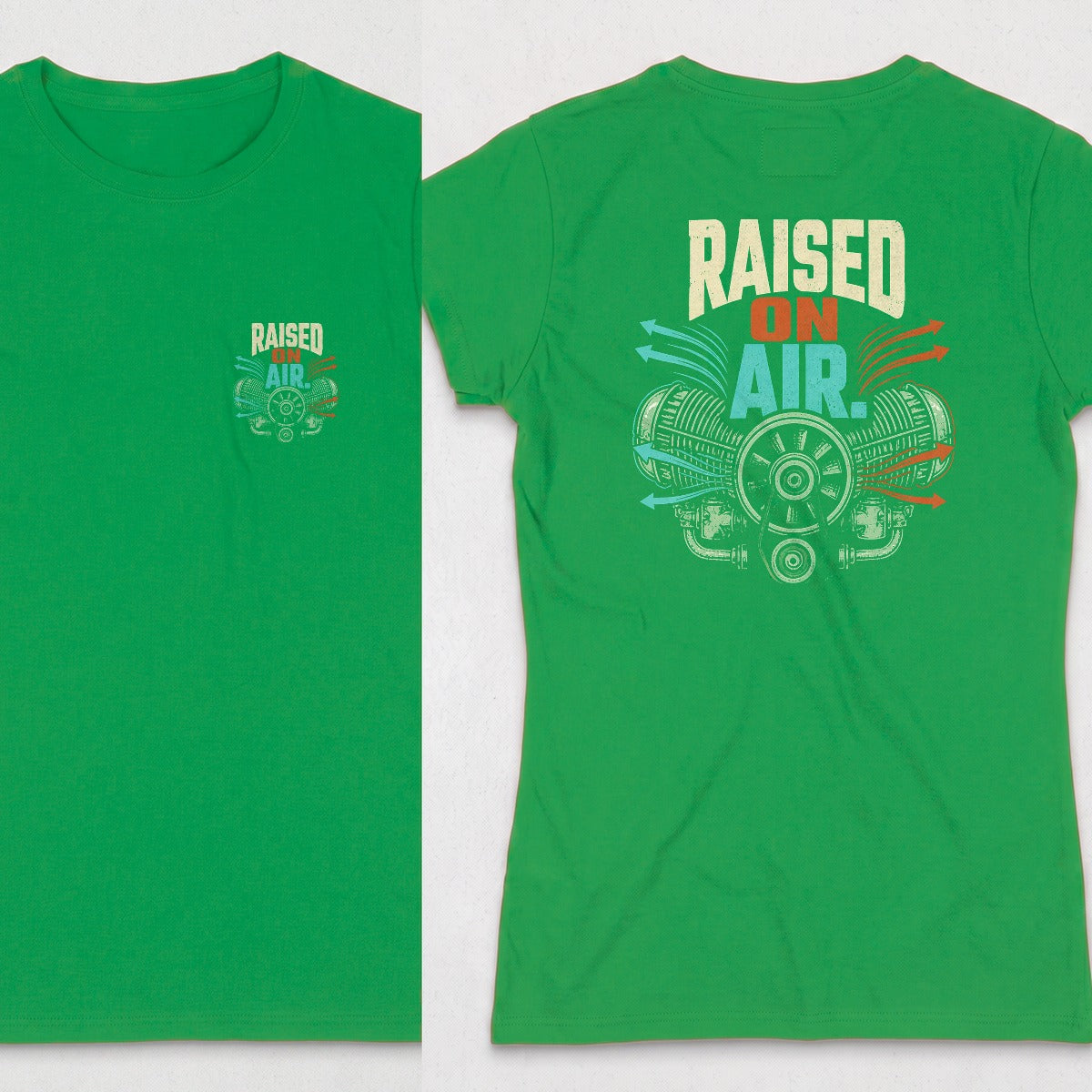 Irish Green | Front & Back
