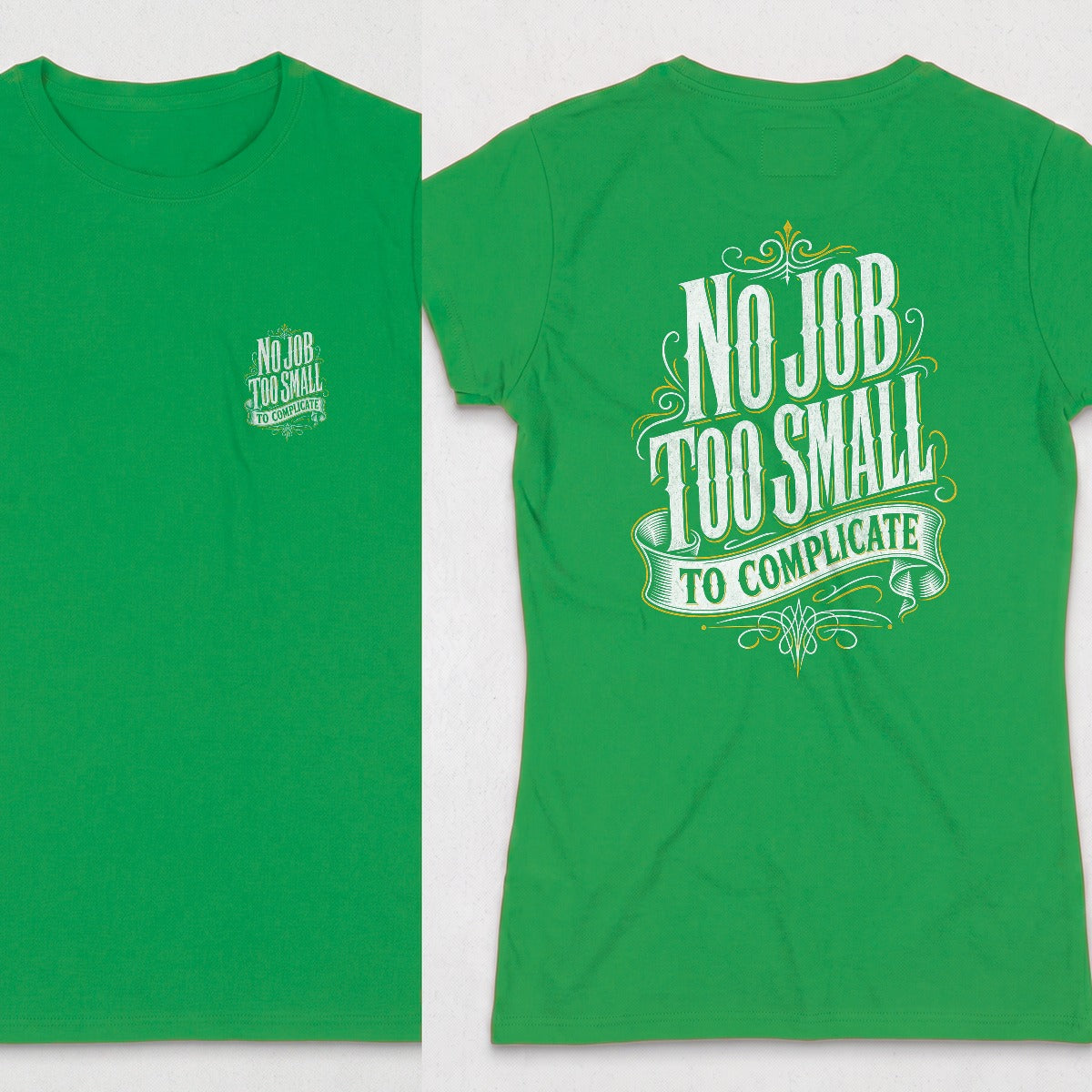 Irish Green | Front & Back