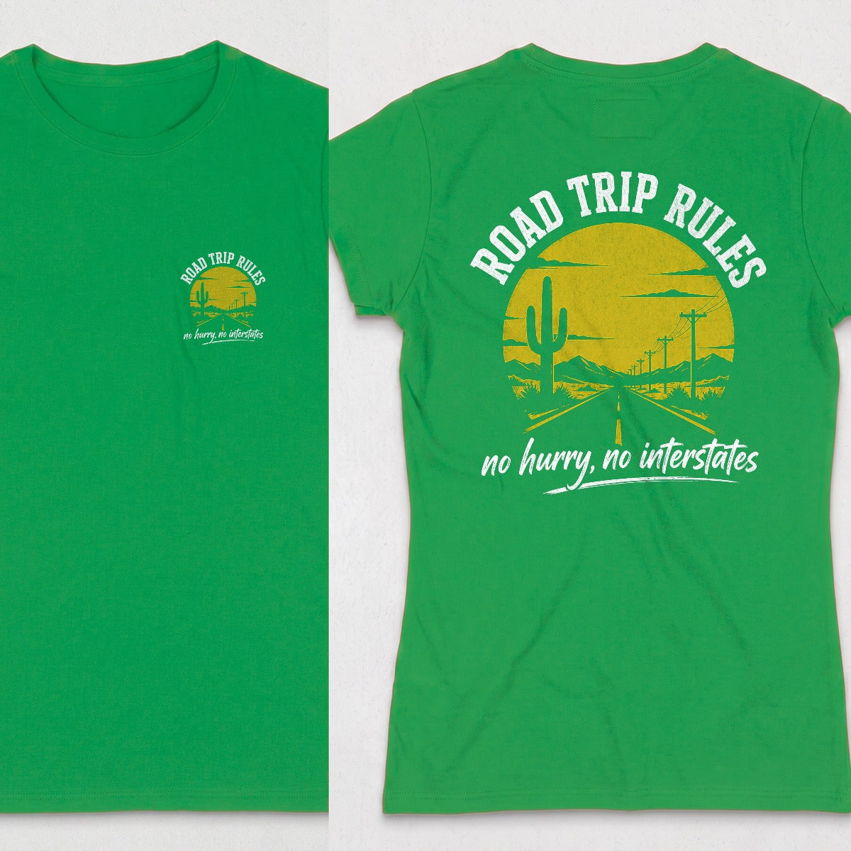 Irish Green | Front & Back