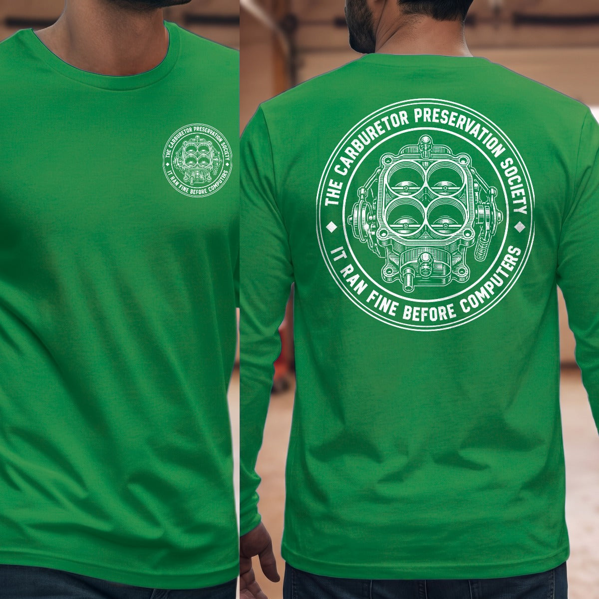 Irish Green | Front & Back