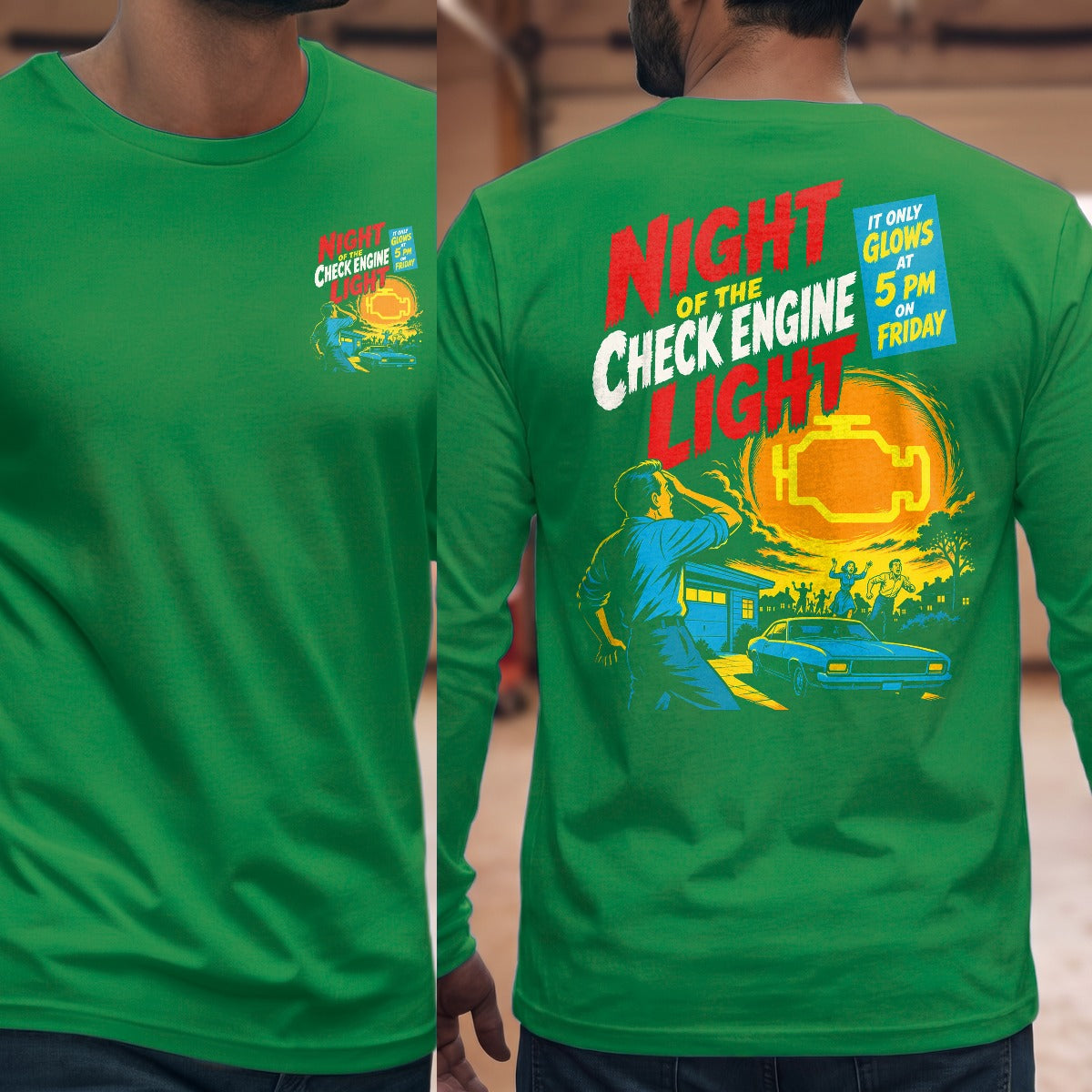 Irish Green | Front & Back
