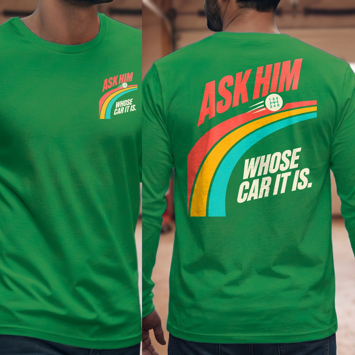 Irish Green | Front & Back