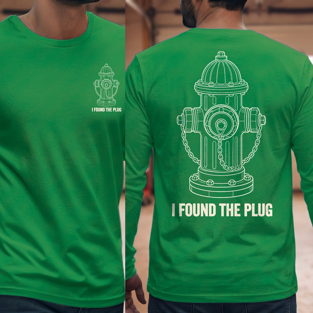 Irish Green | Front & Back