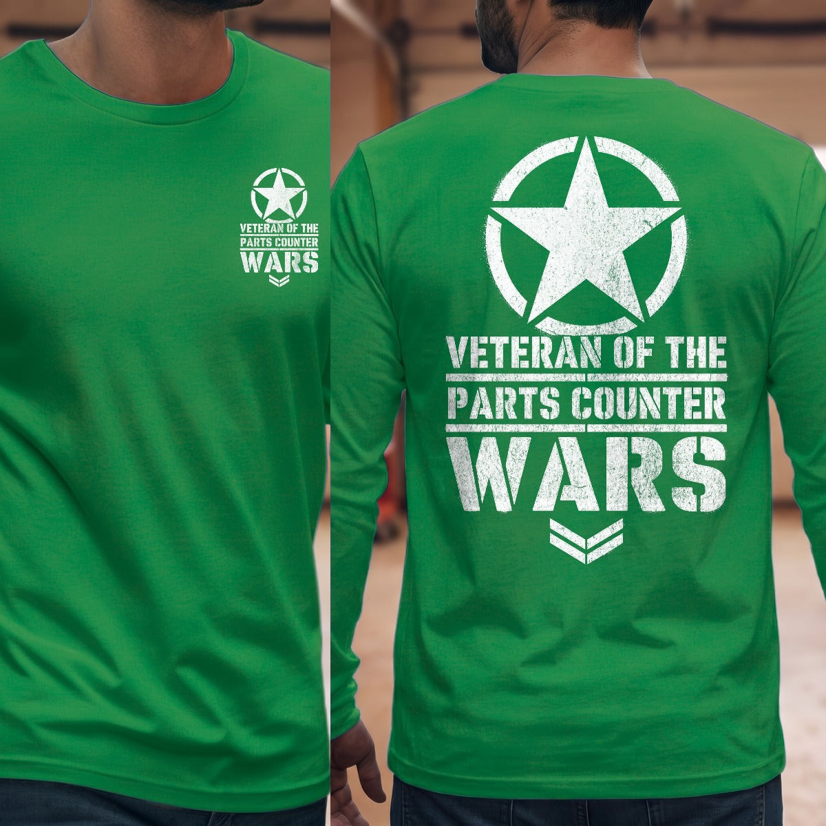 Irish Green | Front & Back