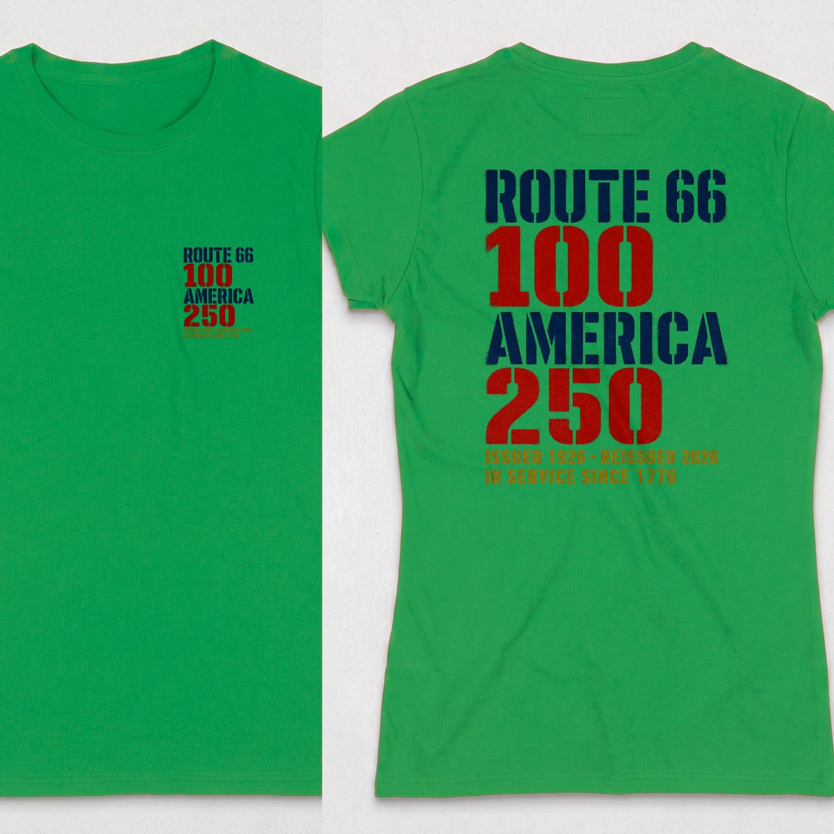 Irish Green | Front & Back