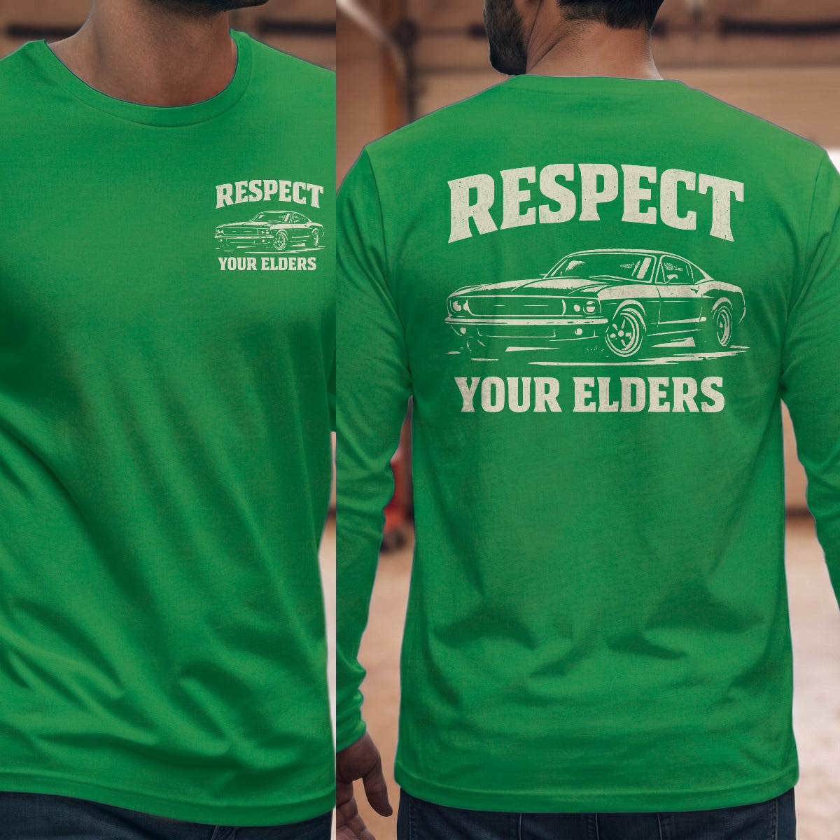 Irish Green | Front & Back