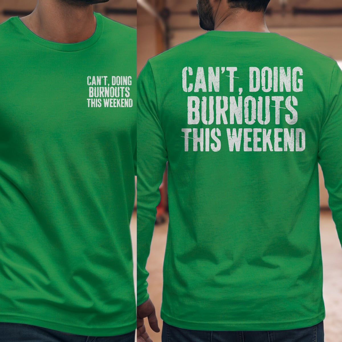 Irish Green | Front & Back