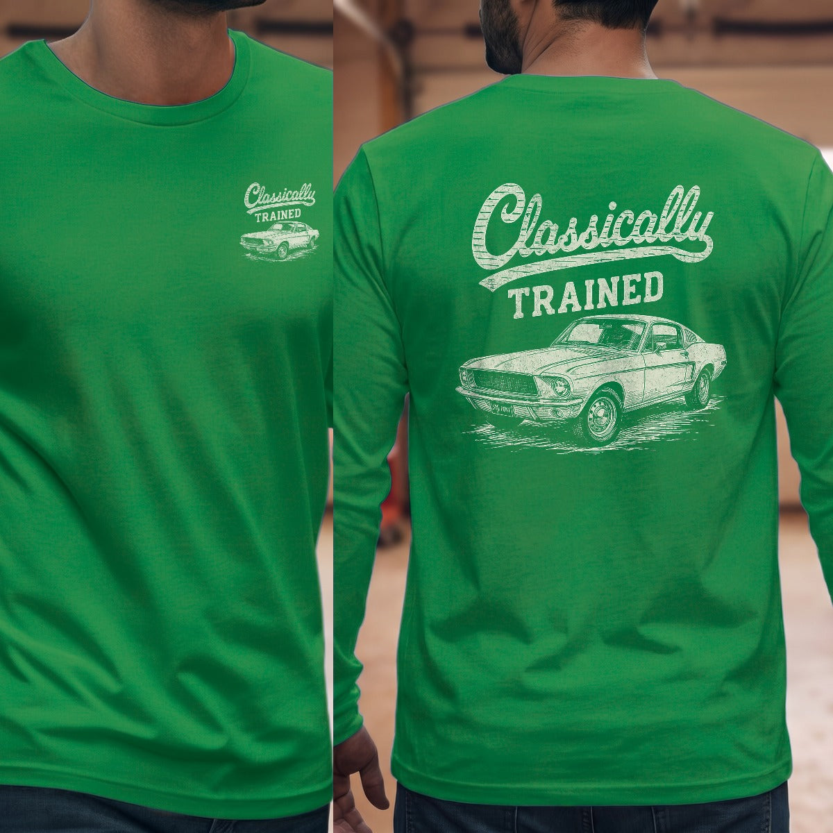 Irish Green | Front & Back