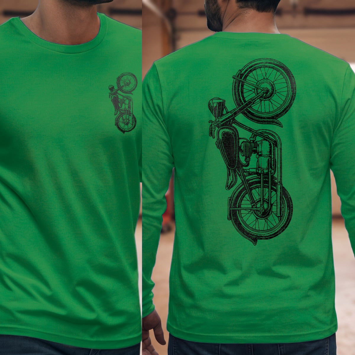 Irish Green | Front & Back