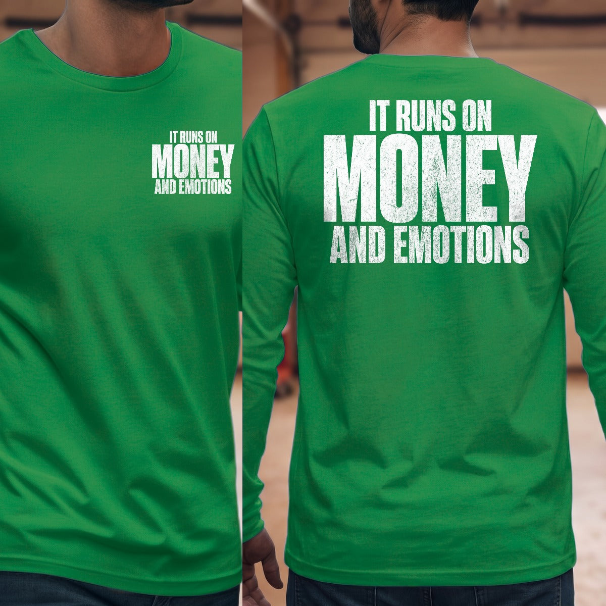 Irish Green | Front & Back