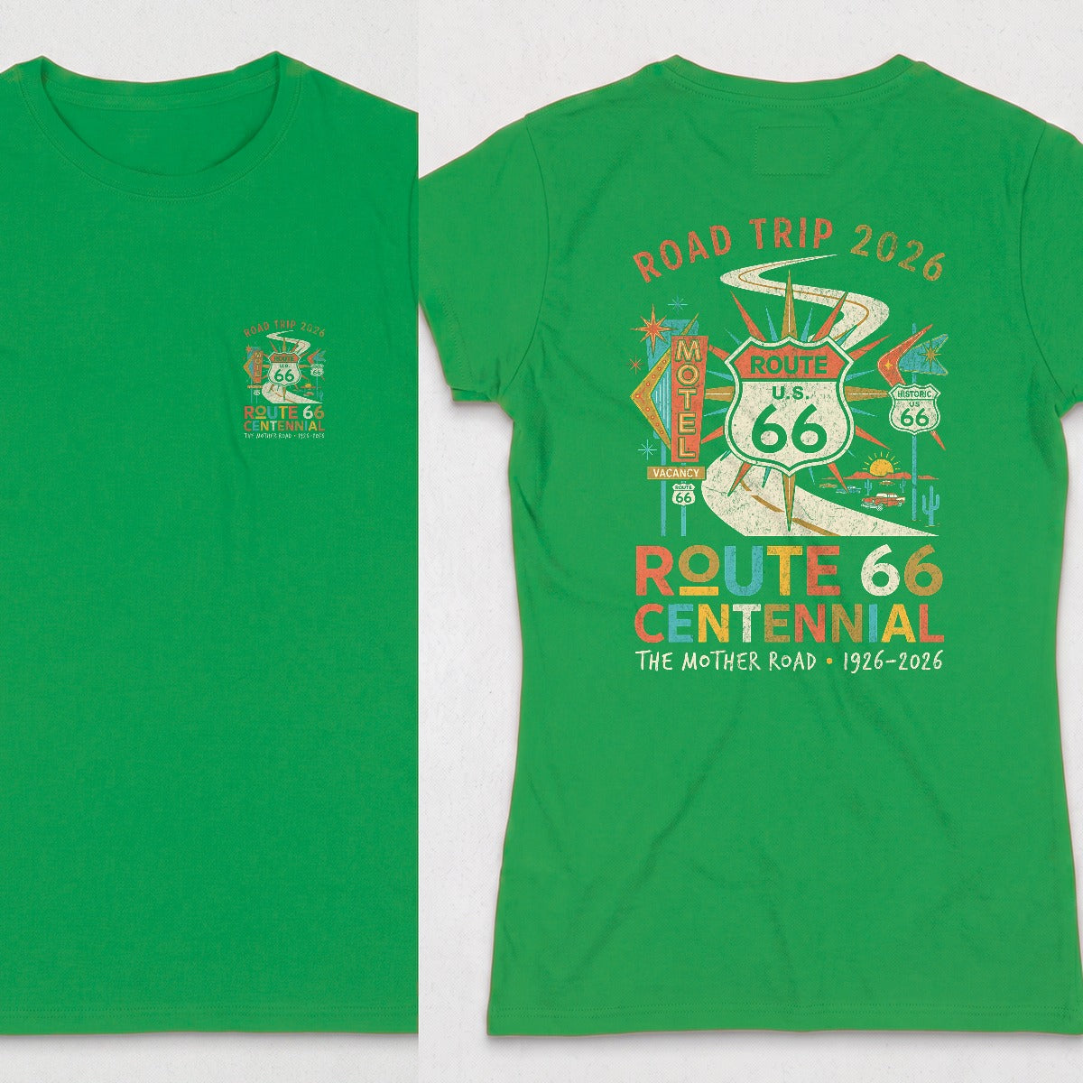 Irish Green | Front & Back