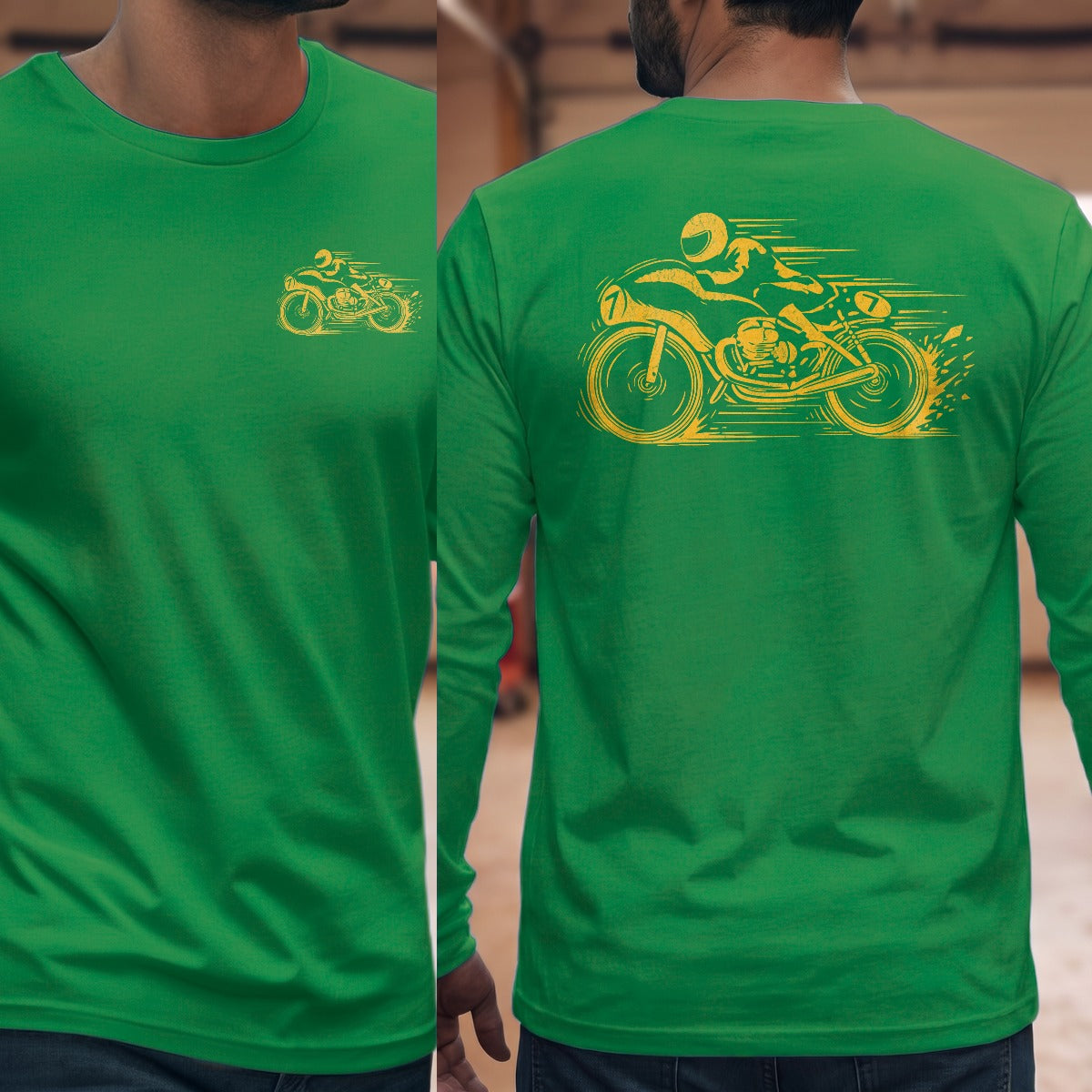 Irish Green | Front & Back