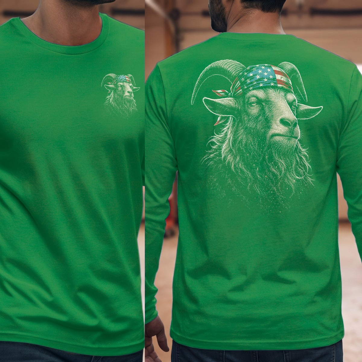 Irish Green | Front & Back