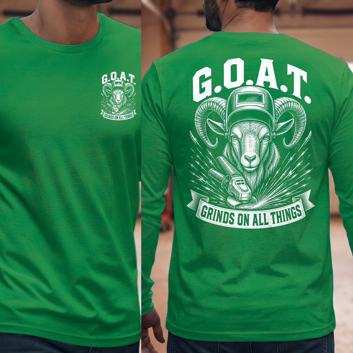 Irish Green | Front & Back