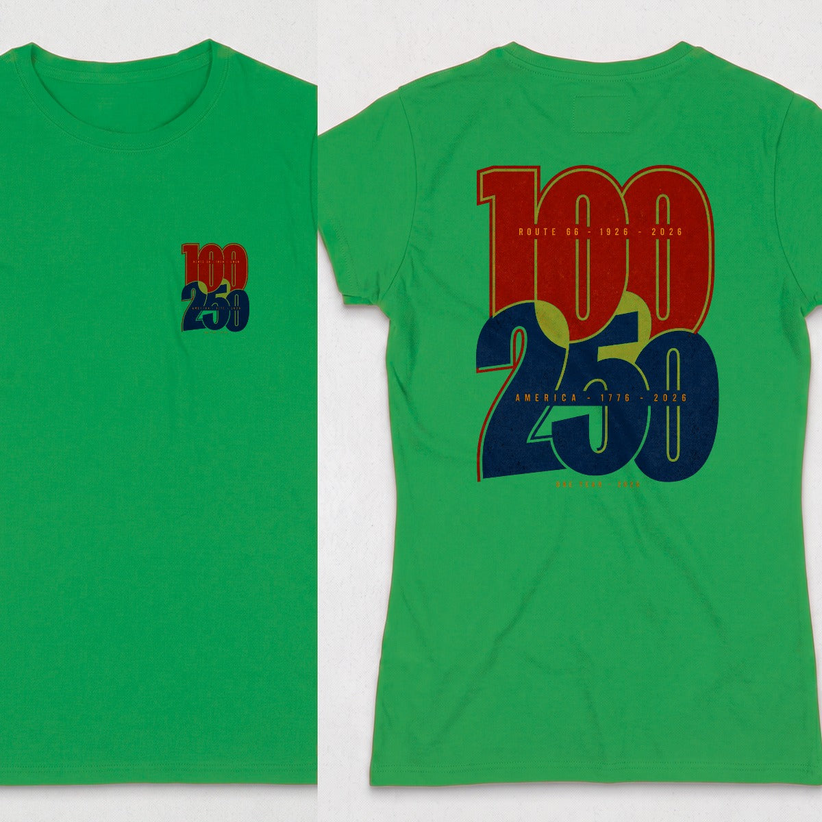 Irish Green | Front & Back