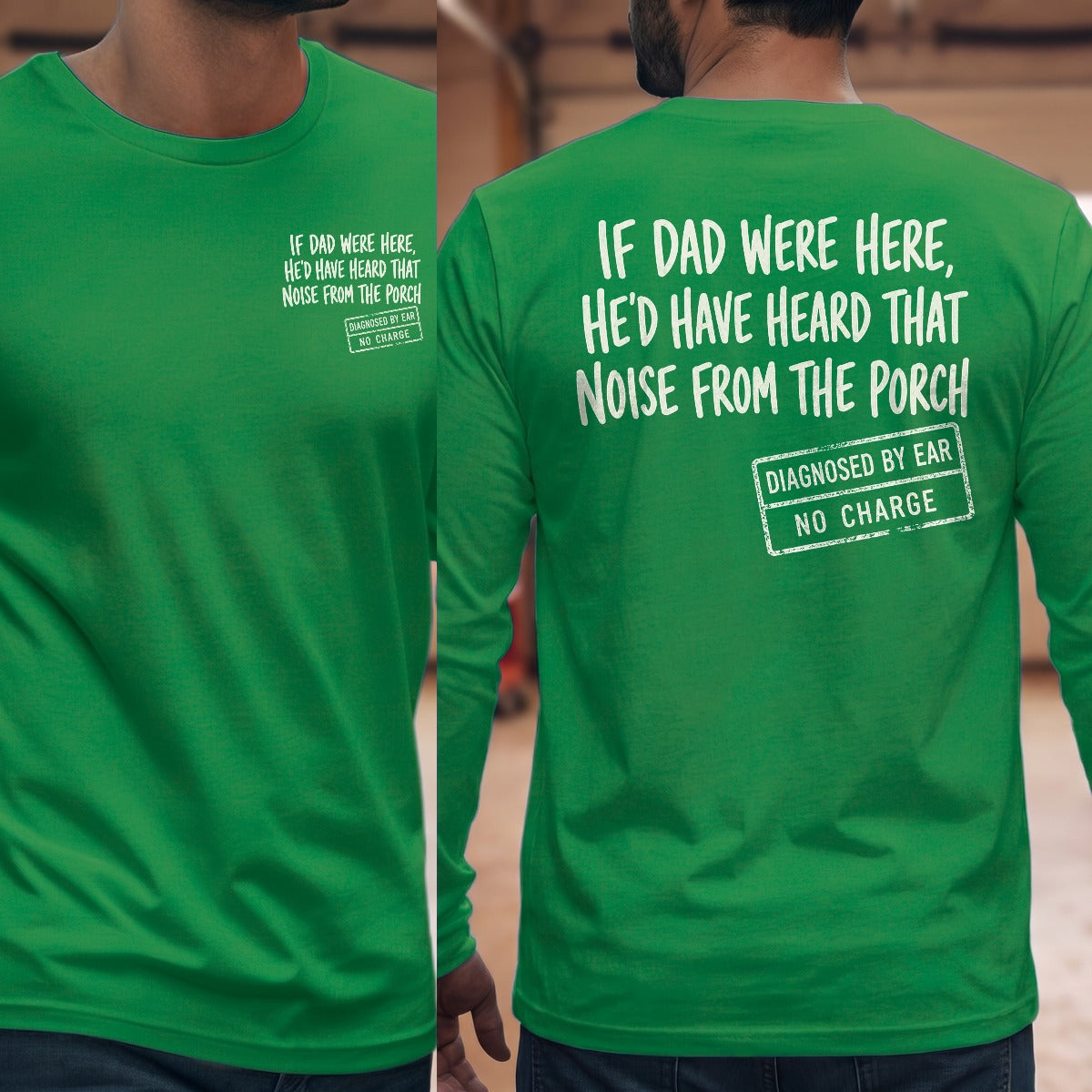 Irish Green | Front & Back