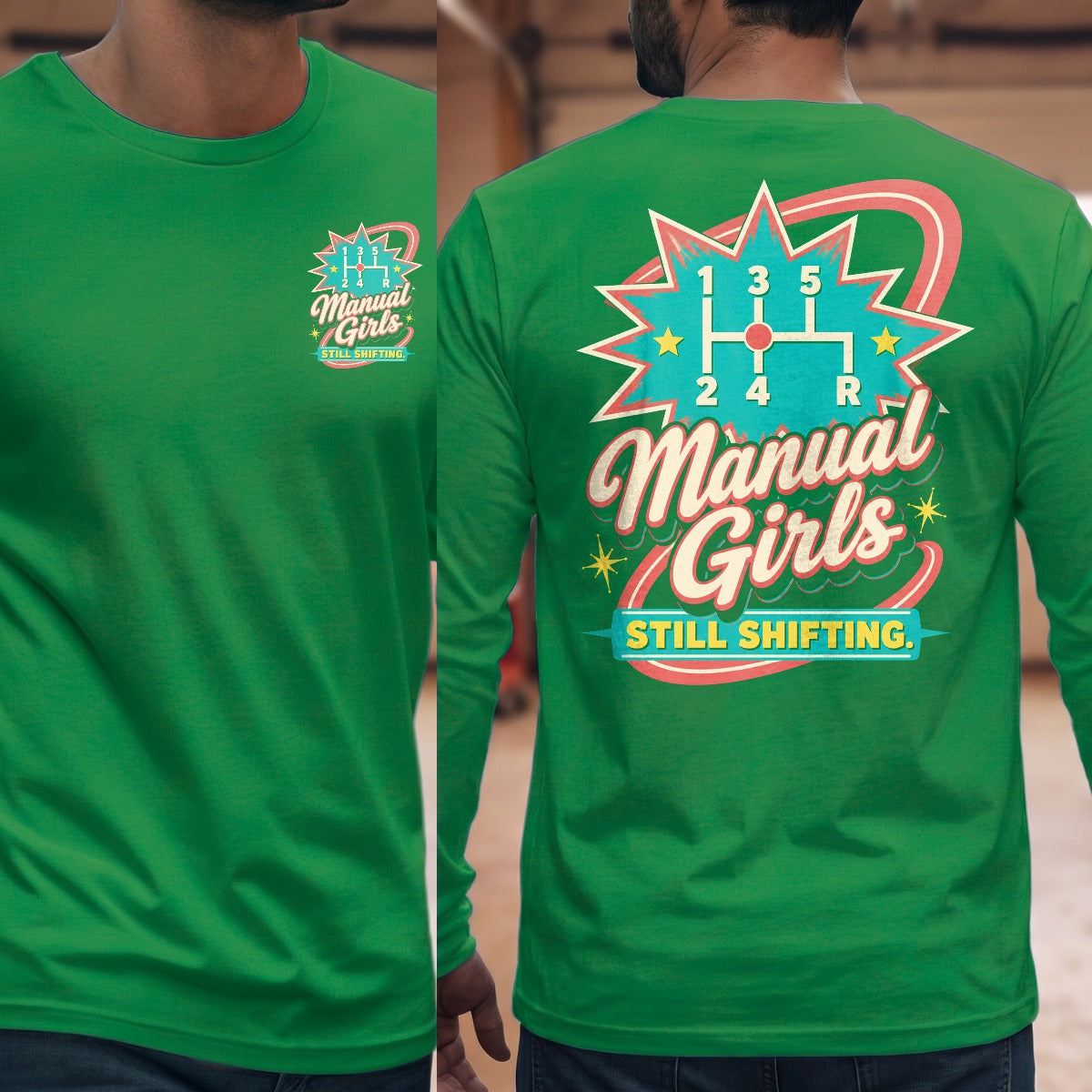 Irish Green | Front & Back