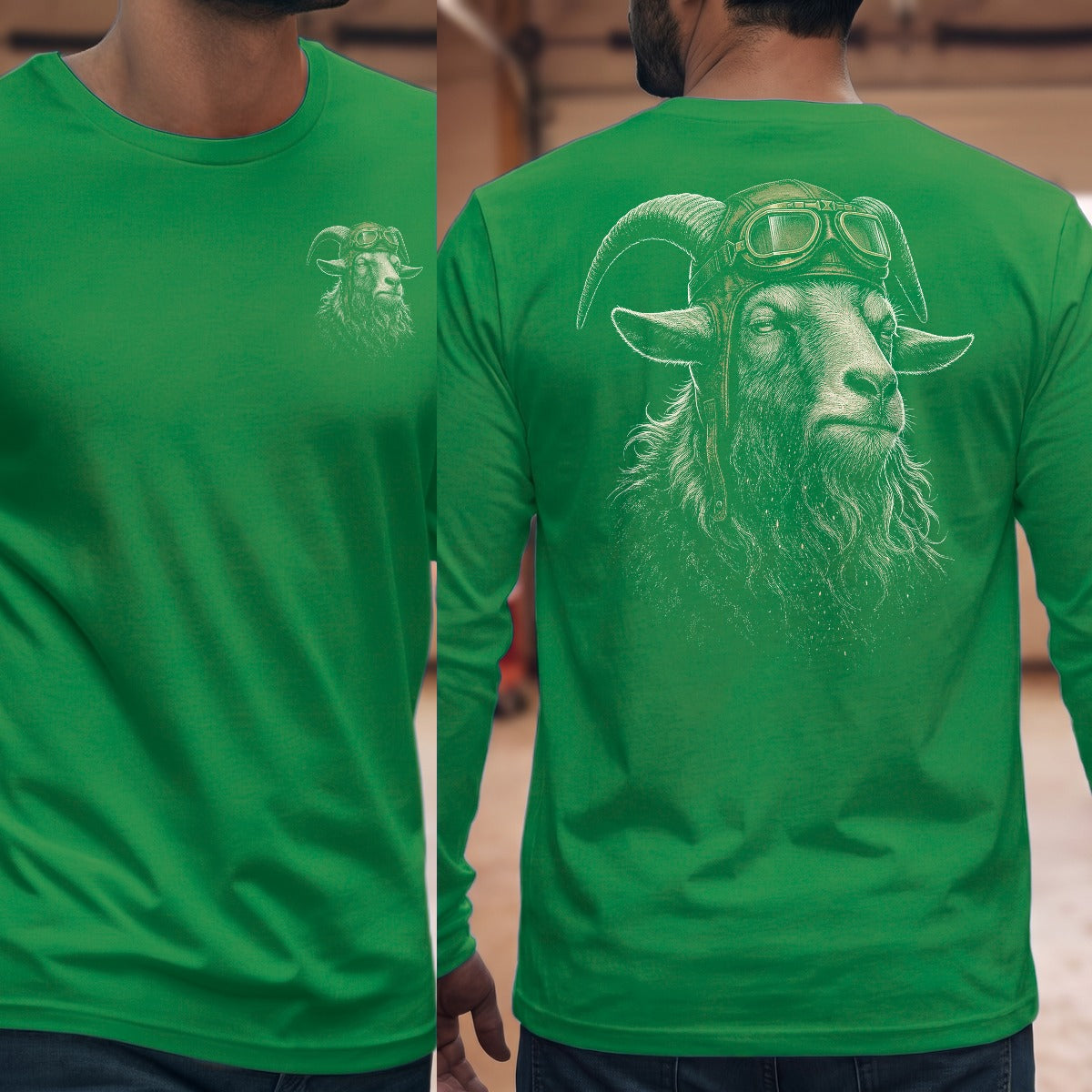 Irish Green | Front & Back