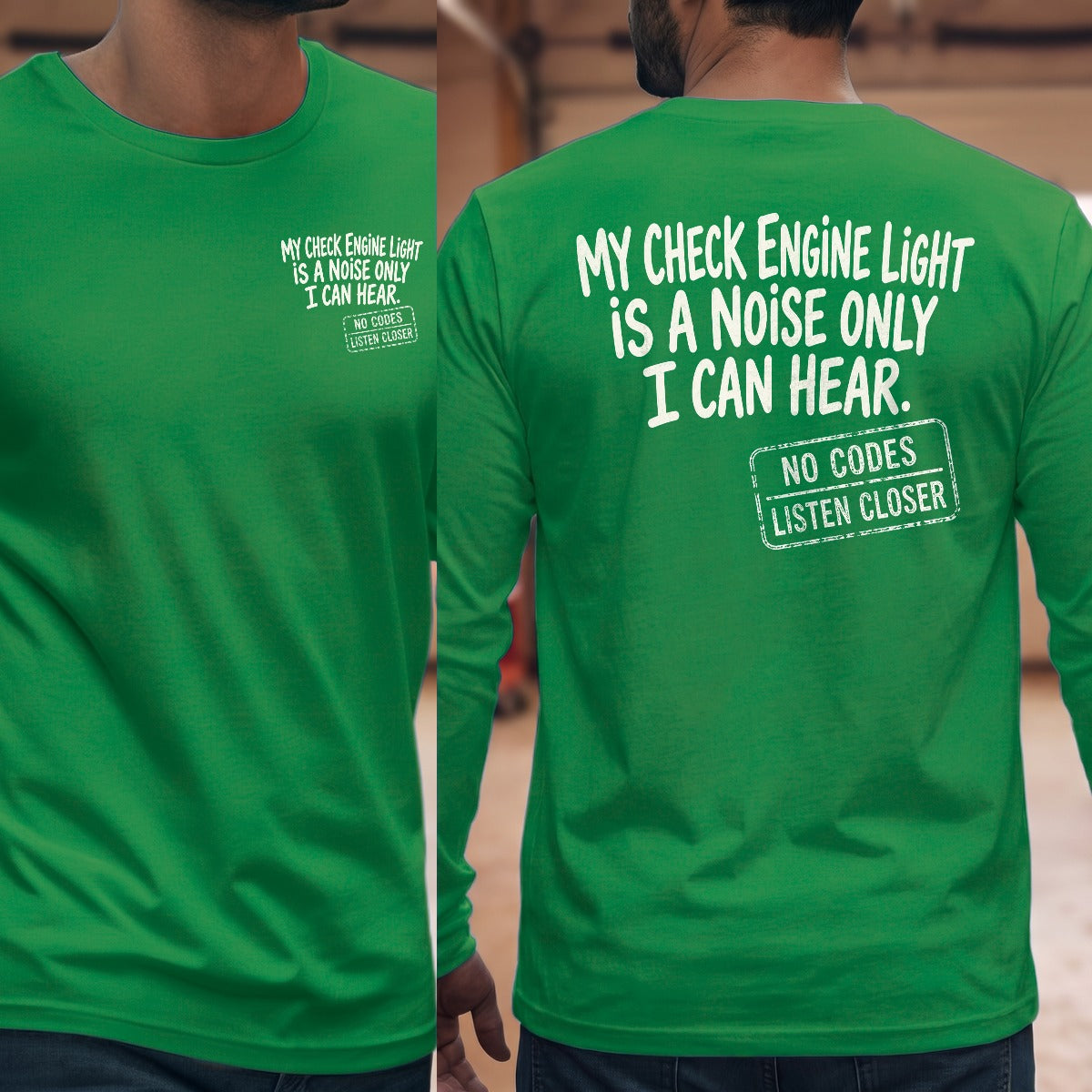 Irish Green | Front & Back