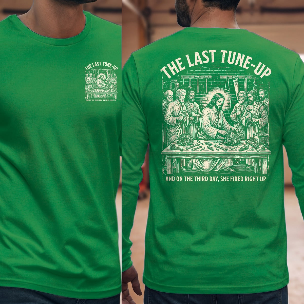 Irish Green | Front & Back