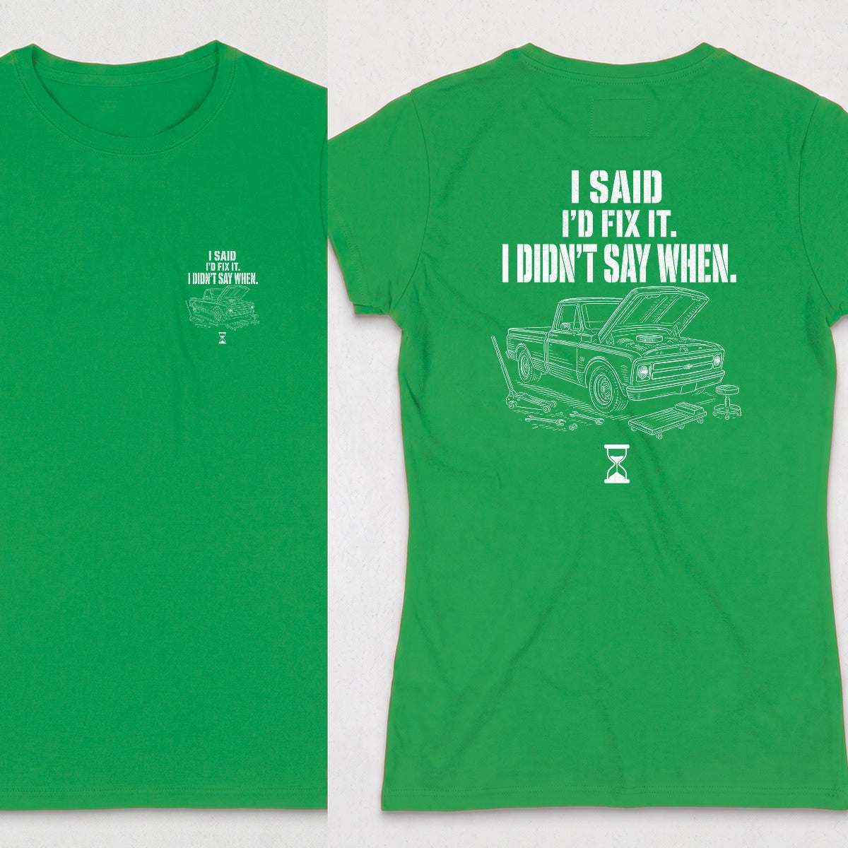 Irish Green | Front & Back