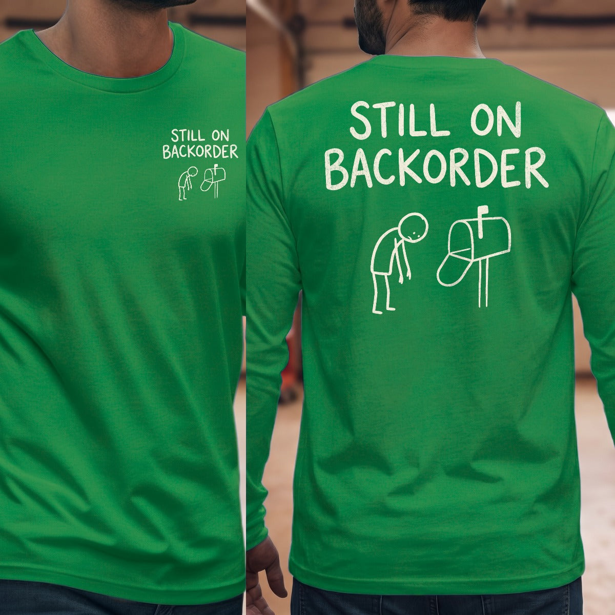 Irish Green | Front & Back