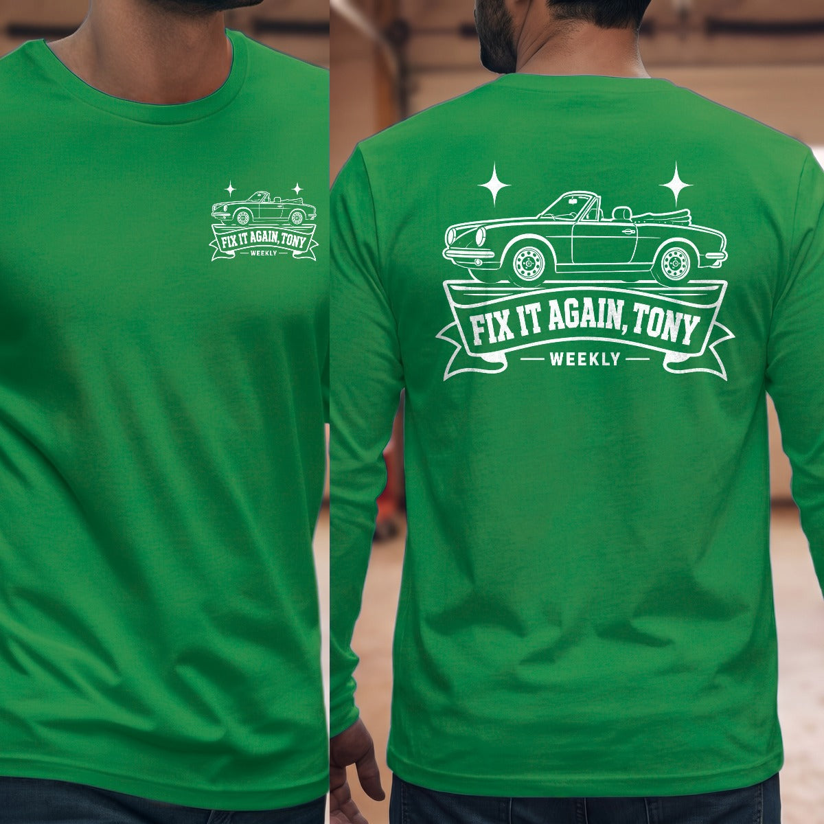 Irish Green | Front & Back