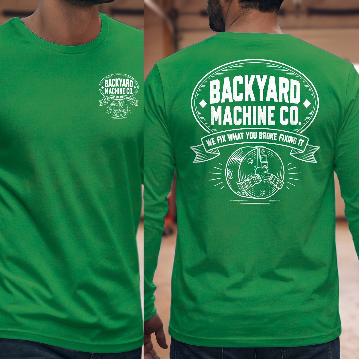 Irish Green | Front & Back