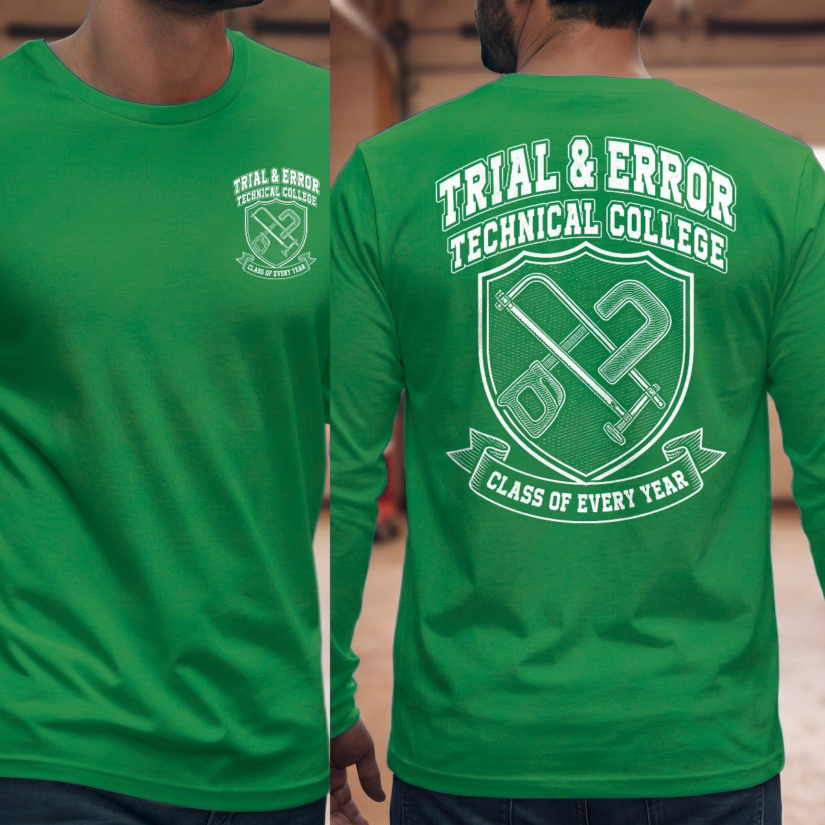 Irish Green | Front & Back
