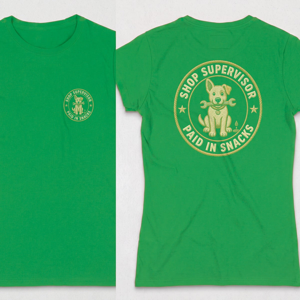 Irish Green | Front & Back