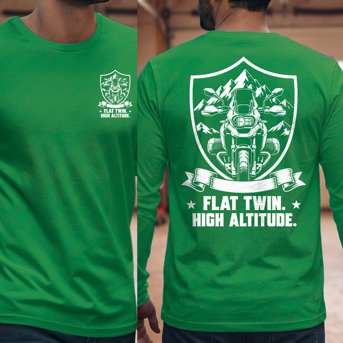 Irish Green | Front & Back