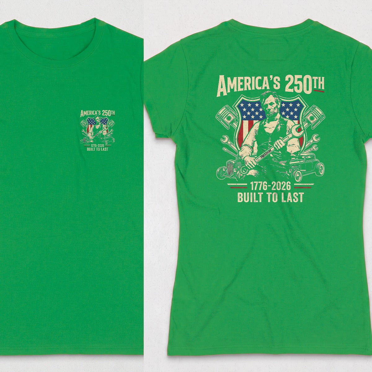 Irish Green | Front & Back