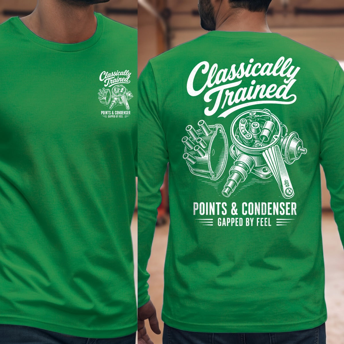 Irish Green | Front & Back