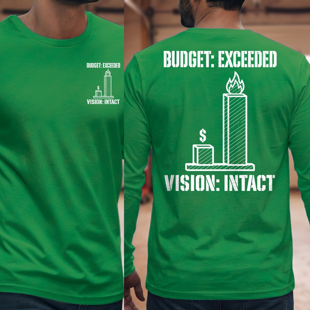 Irish Green | Front & Back