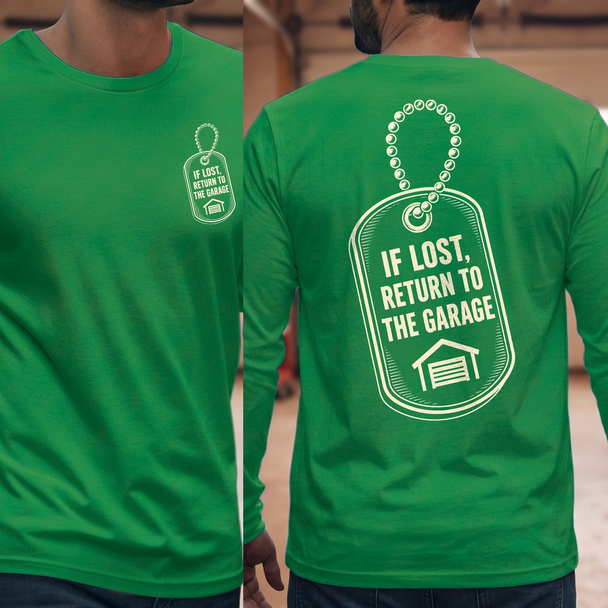 Irish Green | Front & Back