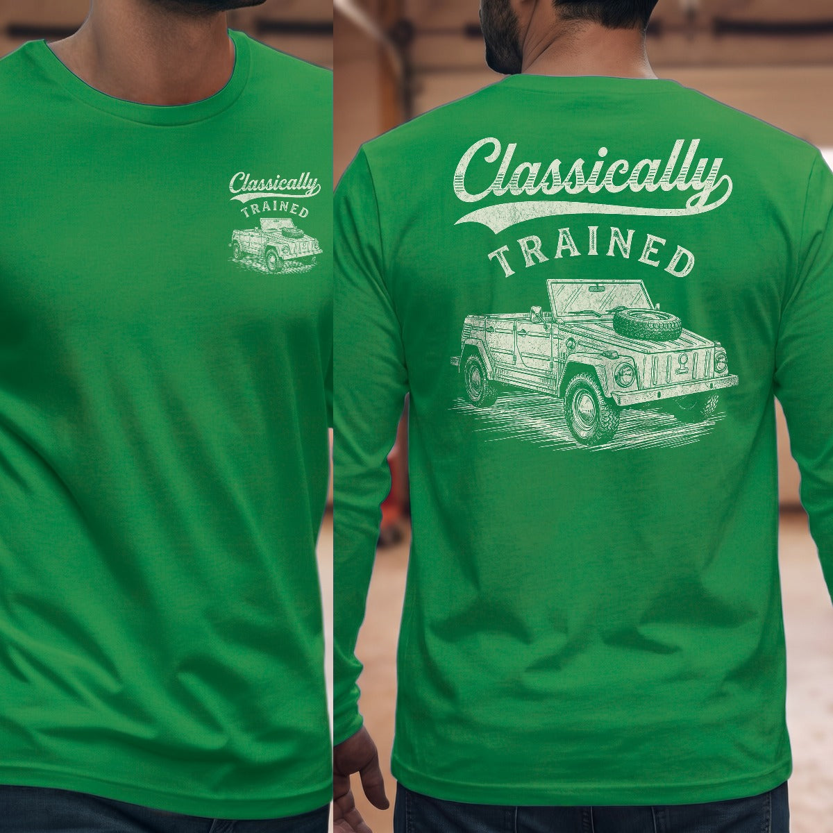 Irish Green | Front & Back