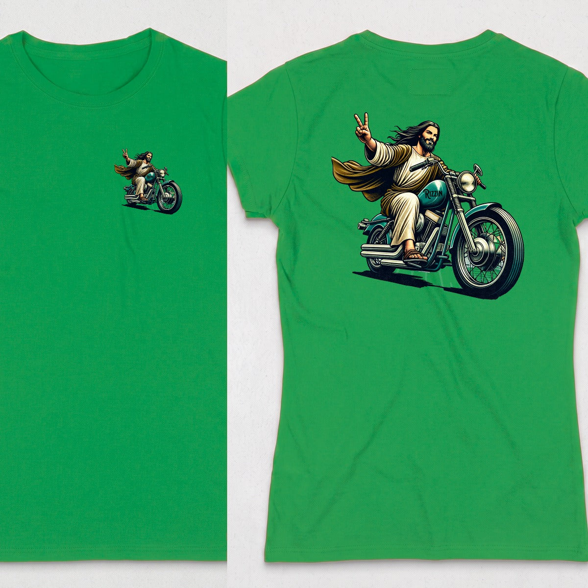 Irish Green | Left Chest + Back