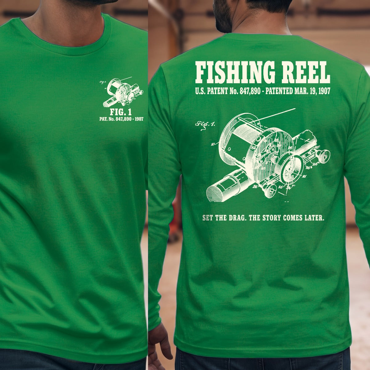 Irish Green | Front & Back